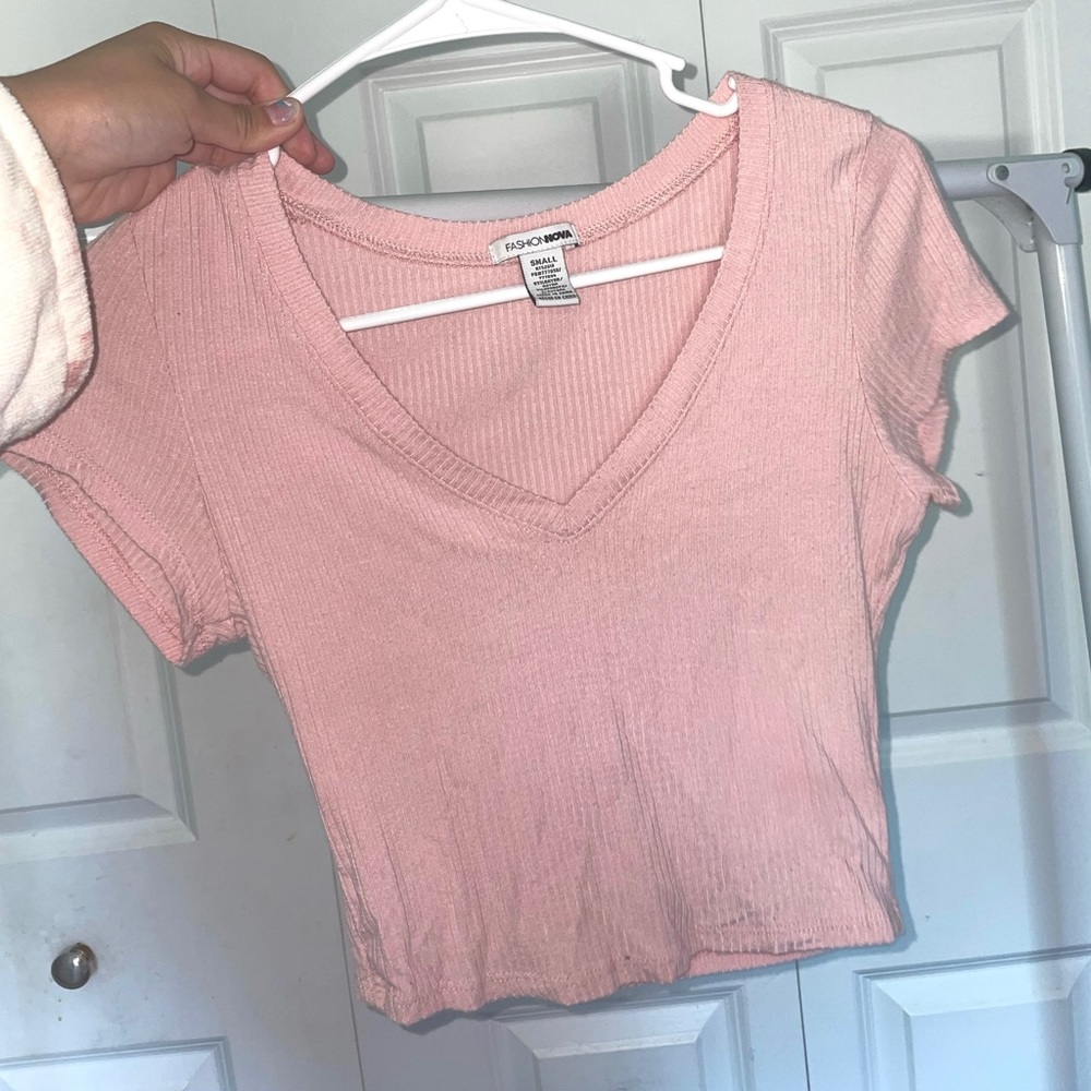 FASHION NOVA PINK TOP 💗